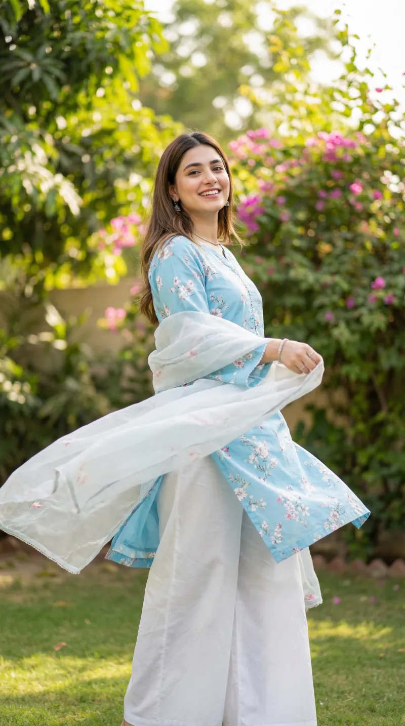 Shalwar Kameez garment context for measurement planning